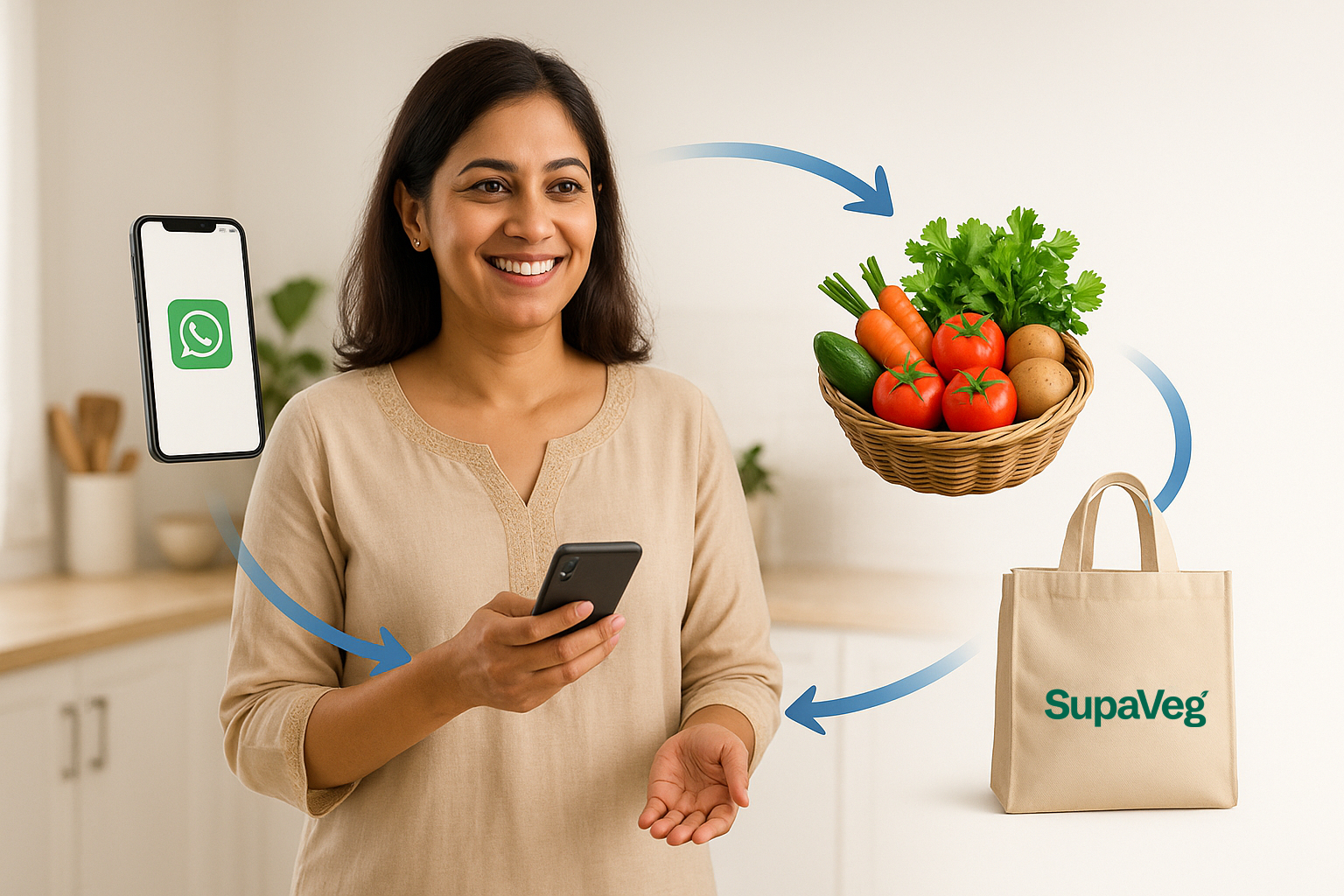 Fresh vegetables delivery service
